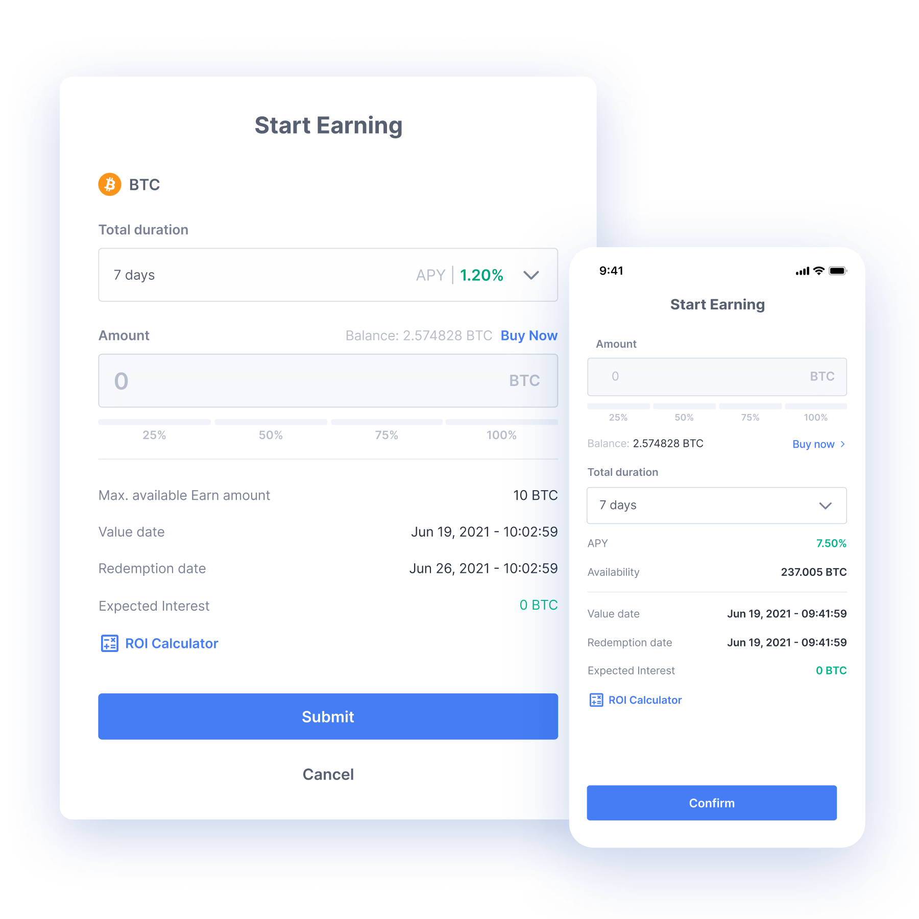 Earn crypto with coinhako earn step 3